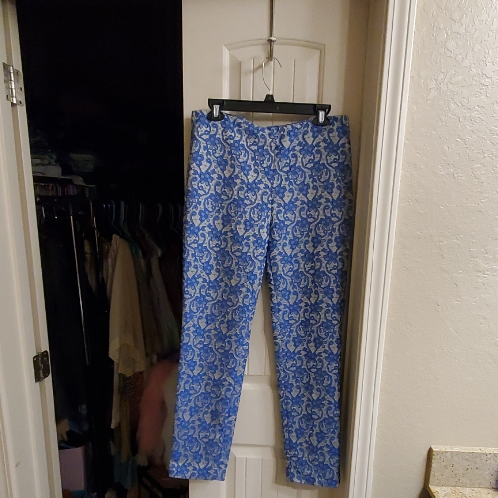 Paper white lace pants